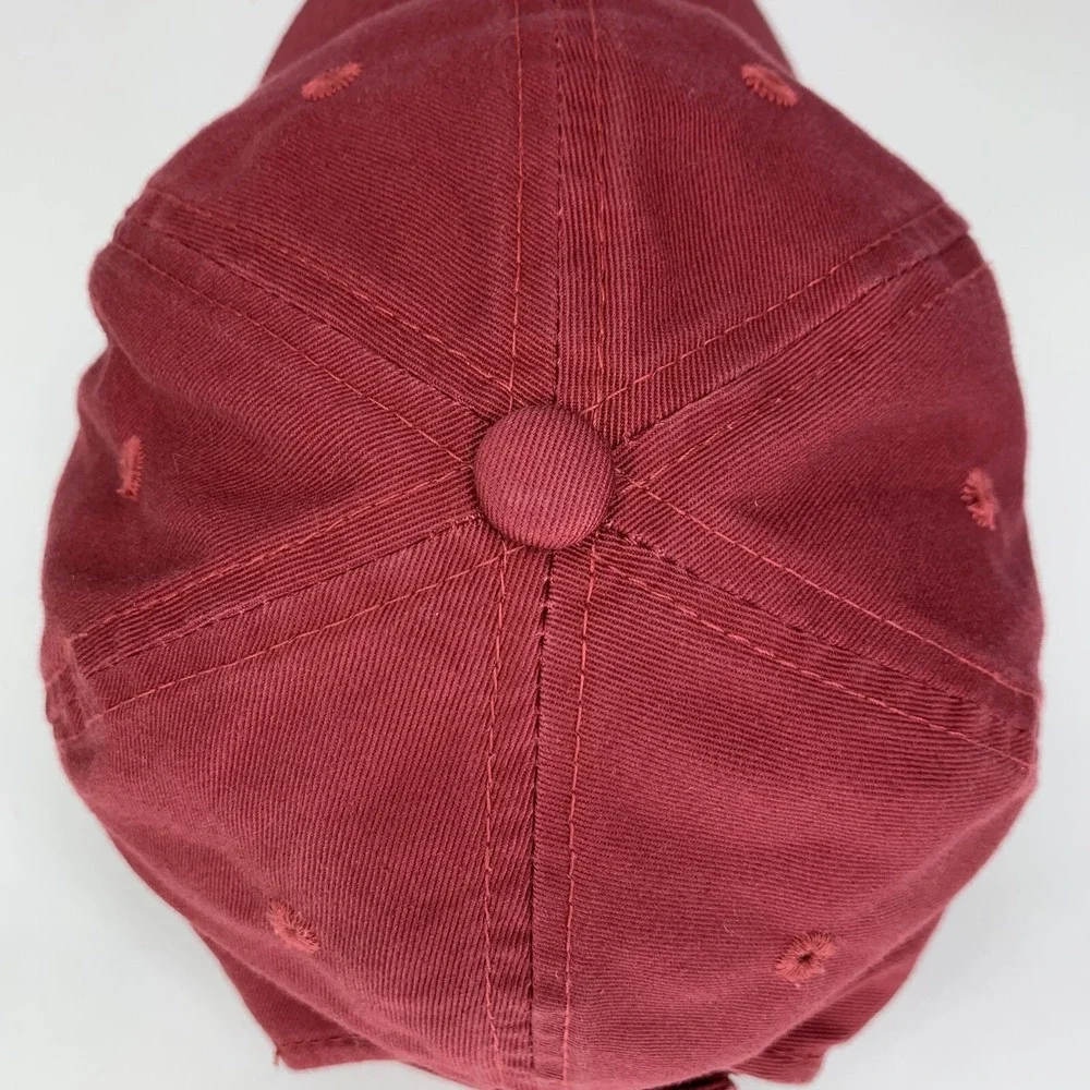 Oklahoma Sooners OU '21 Crimson Hat Adjustable Strapback Baseball Cap Outdoor